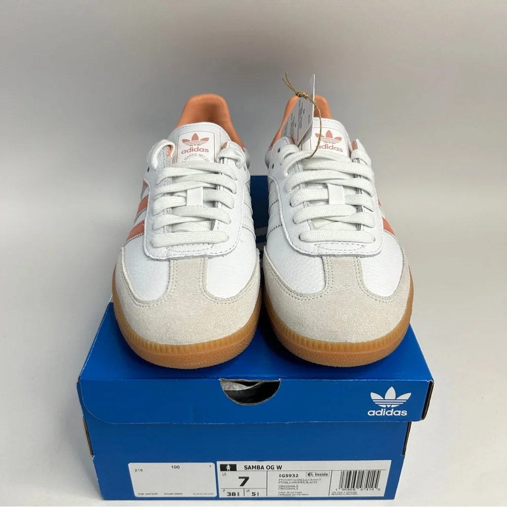 Adidas Samba OG WMNS “White Wonder Cosmic Clay” 2023 - Picture 2 of 4